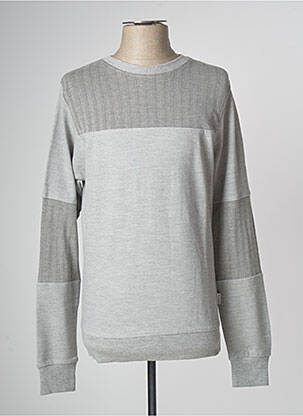 Sweat-shirt gris BELLFIELD pour homme