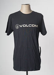 T-shirt noir VOLCOM pour homme seconde vue