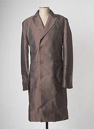 Manteau long marron DAILY PAPER homme