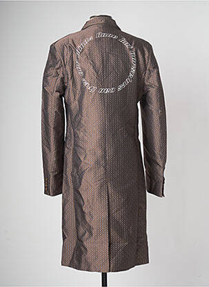 Manteau long marron DAILY PAPER homme