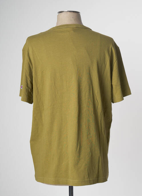 T-shirt kaki CHAMPION pour homme