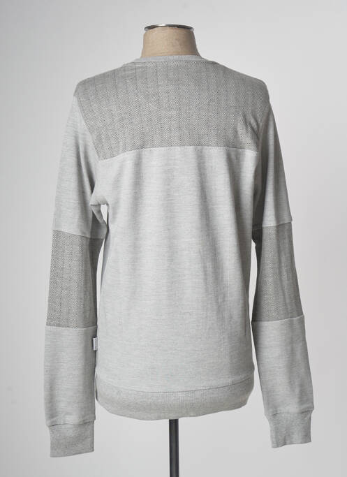 Sweat-shirt gris BELLFIELD pour homme