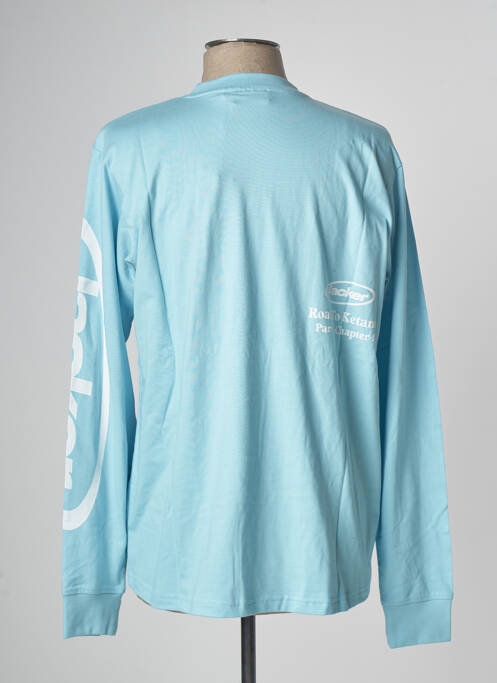 T-shirt bleu JACKER homme