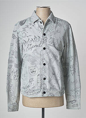 Veste casual gris RIPNDIP homme