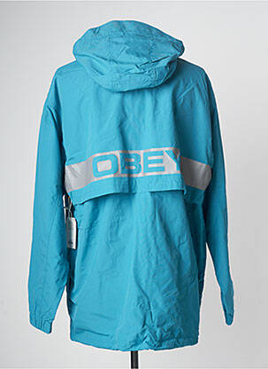 Blouson bleu OBEY homme