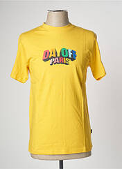 T-shirt jaune DAYOFF pour homme seconde vue