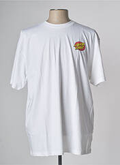 T-shirt blanc SANTA CRUZ pour homme seconde vue