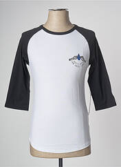 T-shirt blanc VOLCOM pour homme seconde vue