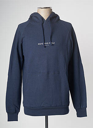 Sweat-shirt bleu POYZ&PIRLZ homme