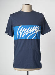 T-shirt bleu WRUNG pour homme seconde vue