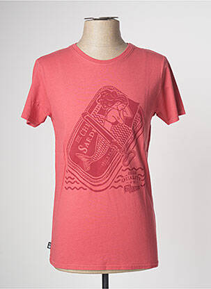 T-shirt rouge STEPART pour homme