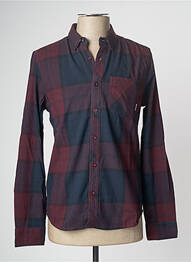 Chemise manches longues rouge ELEMENT homme