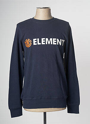 Sweat-shirt bleu ELEMENT pour homme