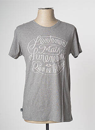 Sweat-shirt gris STEPART homme