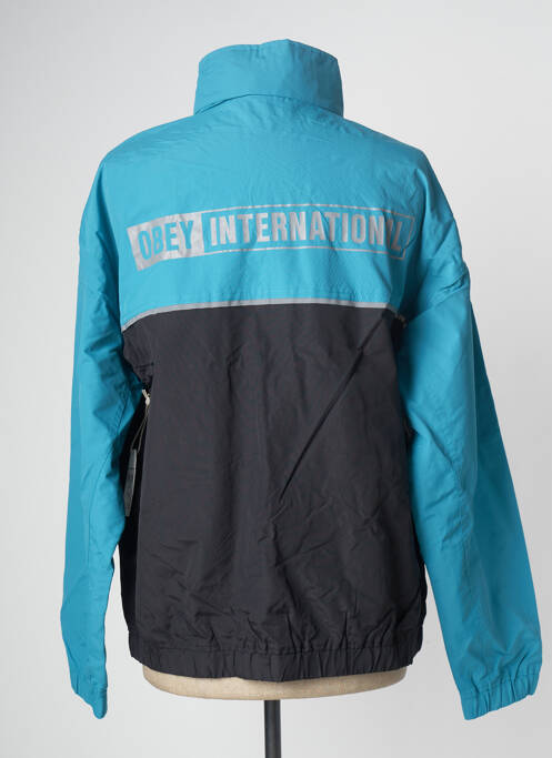Blouson bleu OBEY pour homme