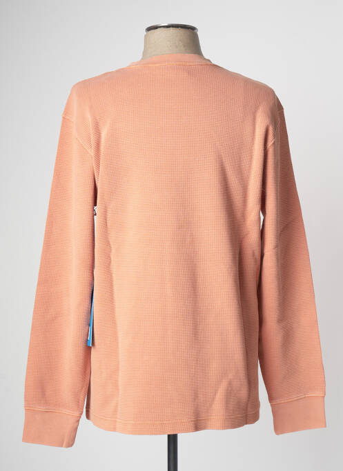 T-shirt orange OBEY pour homme