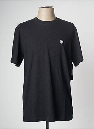 T-shirt noir ELEMENT pour homme