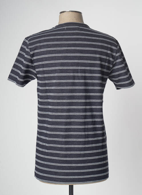 T-shirt bleu OLOW pour homme