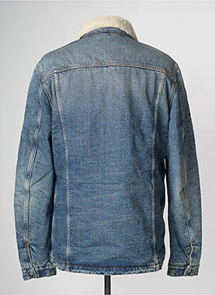 Blouson bleu NUDIE JEANS CO homme