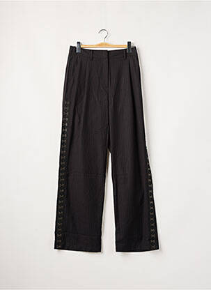 Pantalon droit noir DAILY PAPER femme
