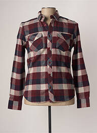 Chemise manches longues rouge ELEMENT homme
