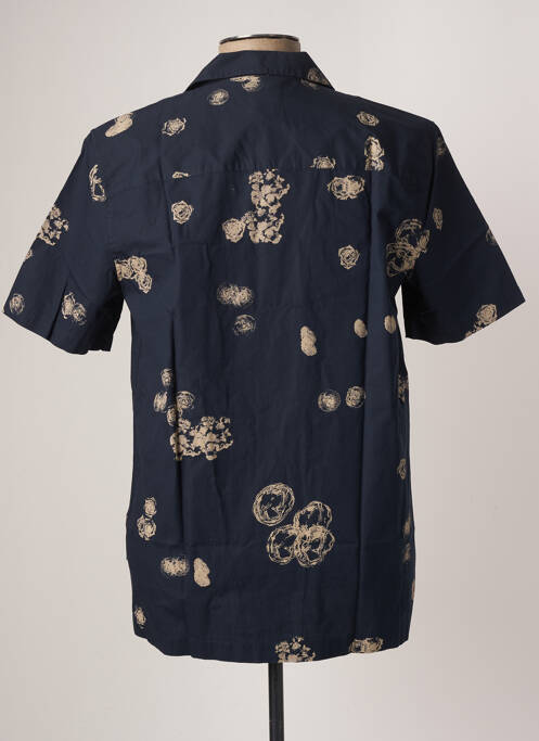 Chemise manches courtes bleu WOOD WOOD pour homme