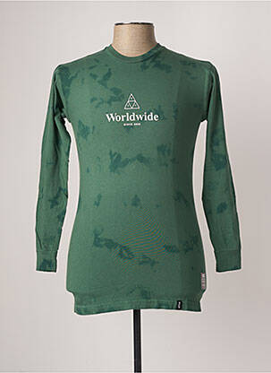 T-shirt vert HUF homme