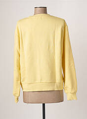 Sweat-shirt jaune NA-KD pour femme seconde vue
