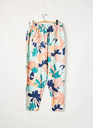 Pantalon droit multicolore OBEY femme
