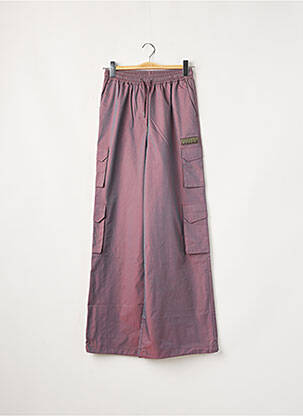 Pantalon cargo violet DAILY PAPER pour femme