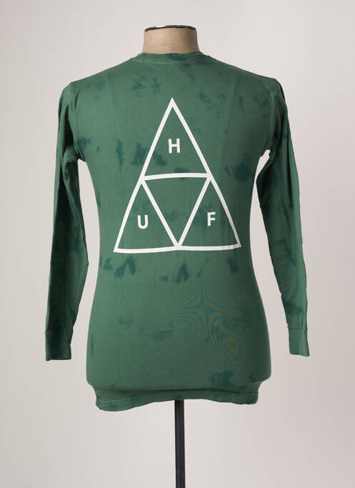 T-shirt vert HUF pour homme