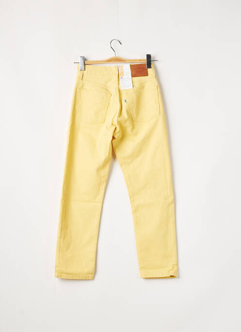 Jeans coupe droite jaune LEVIS pour femme