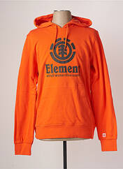 Sweat-shirt orange ELEMENT pour homme seconde vue