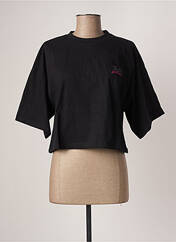T-shirt noir TEALER pour femme seconde vue