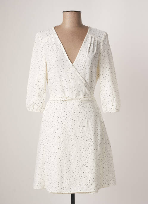 Robe courte blanc ONLY pour femme