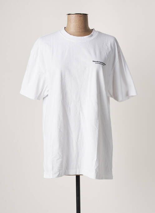 T-shirt blanc NEW AMSTERDAM SURF ASSOCIATION pour femme