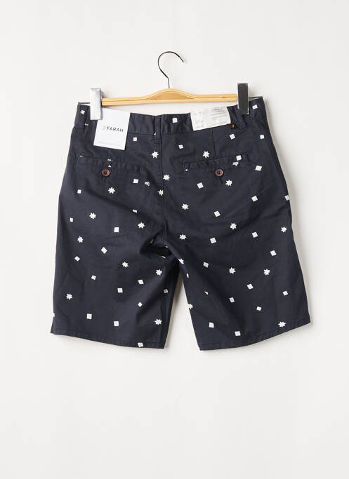 Short bleu FARAH pour homme