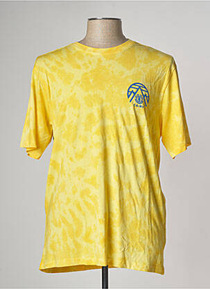 T-shirt jaune ELEMENT pour homme