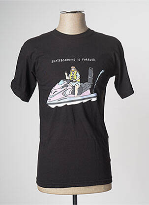 T-shirt noir BROTHER MERLE homme