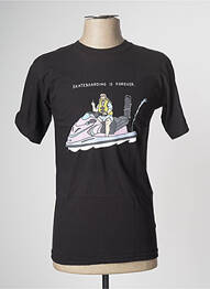 T-shirt noir BROTHER MERLE homme