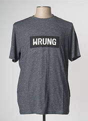 T-shirt gris WRUNG pour homme seconde vue