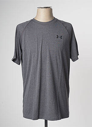 T-shirt gris UNDER ARMOUR pour homme