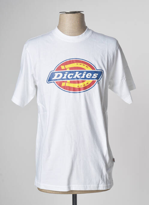 T-shirt blanc DICKIES pour homme