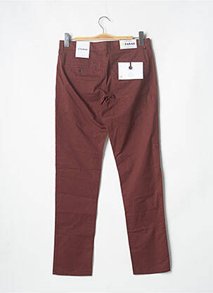 Pantalon chino marron FARAH homme
