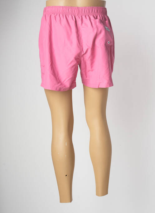 Short de bain rose BOARDIES pour homme