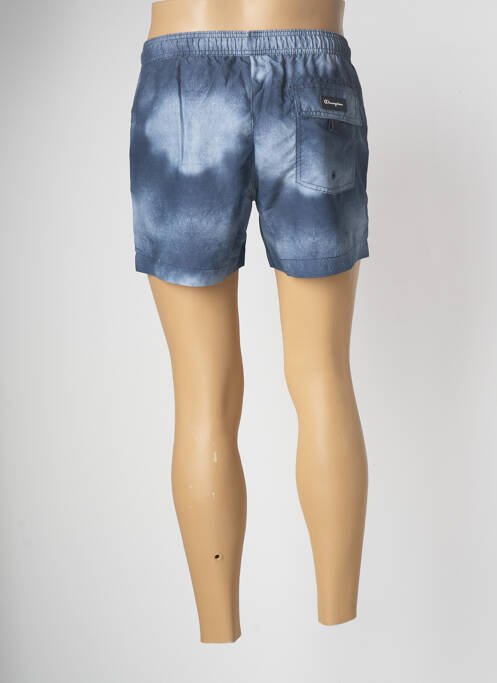 Short de bain bleu CHAMPION pour homme