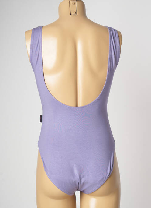 Maillot de bain 1 pièce violet TEALER pour femme