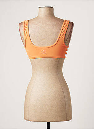 Maillot de bain 2 pièces orange ADIDAS femme