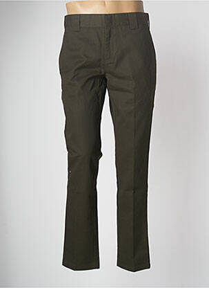 Pantalon droit vert DICKIES pour homme