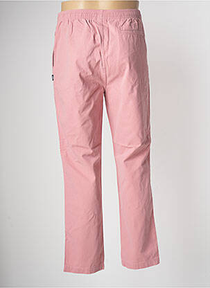 Pantalon droit rose STUSSY homme
